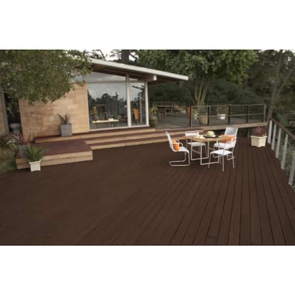 BEHR PREMIUM 1 gal. Clear Transparent Waterproofing Exterior Wood Finish  50001 - The Home Depot