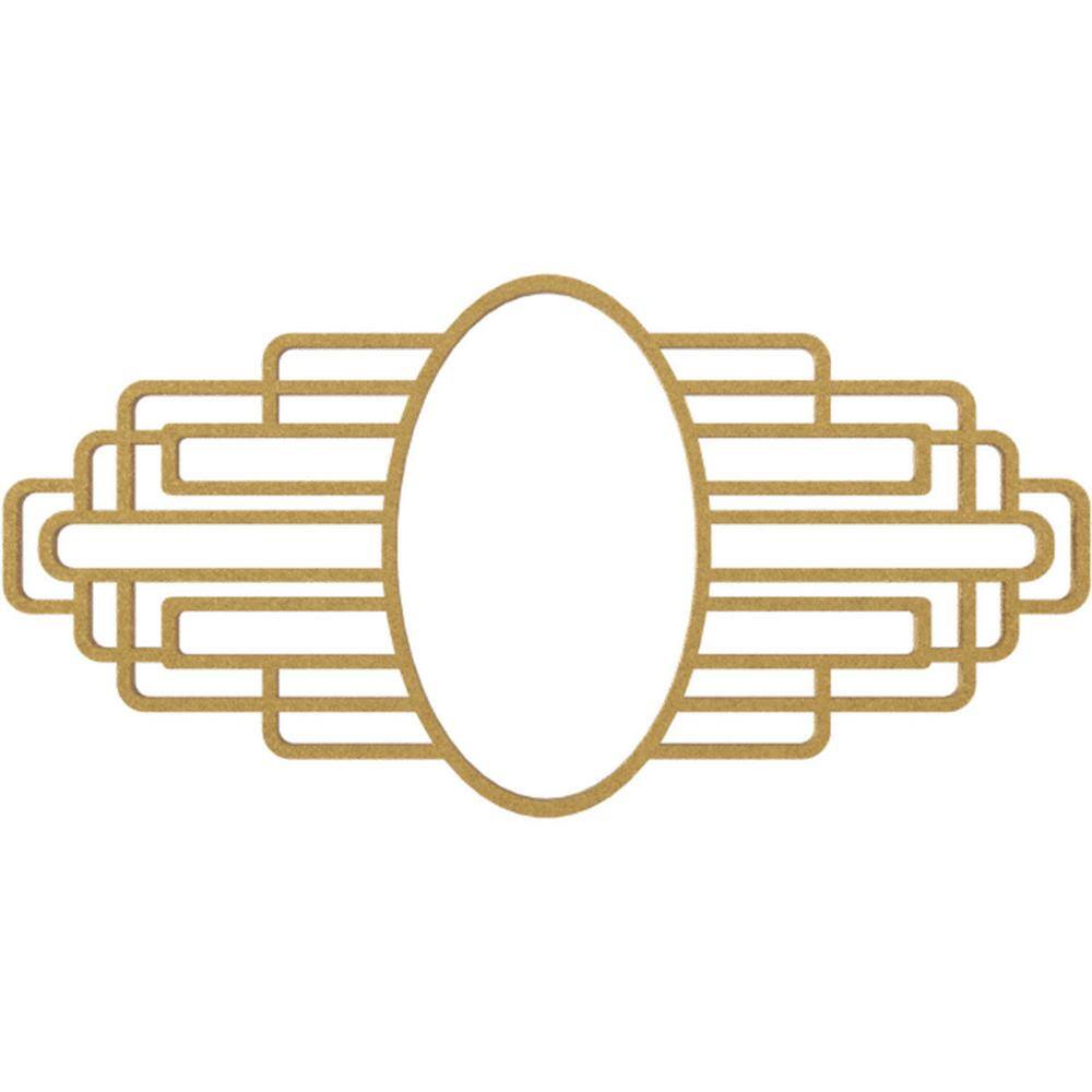 20 in. W x 10 in. H x 9-1/2 in. H x 5-1/2 in. W x 1/2 in. P Elizabeth PVC Contemporary Ceiling Medallion price history on PriceWatchPro