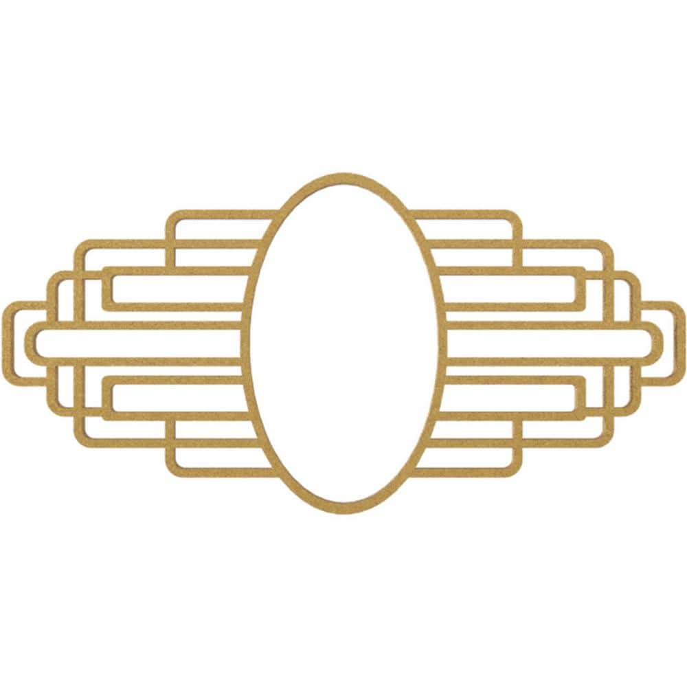 40 in. W x 20 in. H x 19 in. H x 11 in. W x 1/2 in. P Elizabeth PVC Contemporary Ceiling Medallion price history on PriceWatchPro