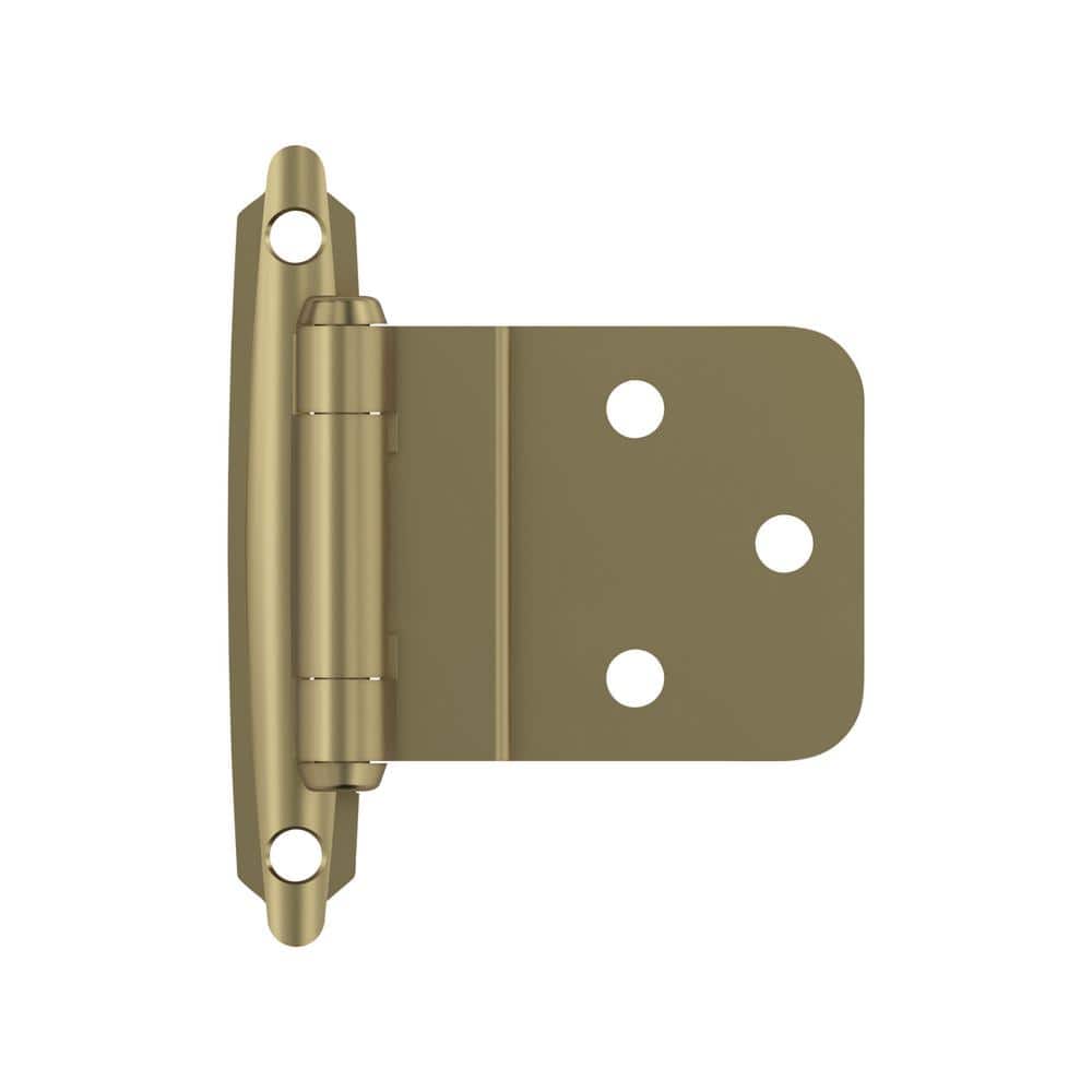 Golden Champagne Steel Self-Closing Cabinet Hinge