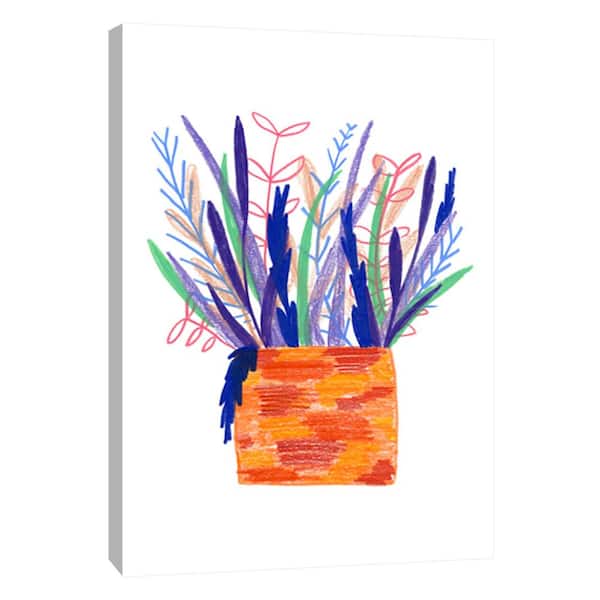 PTM Images 12 in. x 10 in. ''Flowerpot 4'' Printed Canvas Wall Art