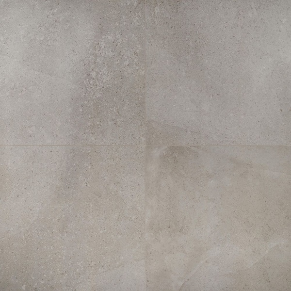 Ivy Hill Tile Iris Fumo 23.62 in. x 23.62 in. Matte Porcelain Floor and Wall Tile (11.62 sq. ft./Case)