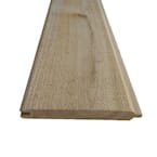 Pattern Stock Cedar Tongue and Groove Board (Common: 1 in. x 6 in. x 12 ft.; Actual: 0.625 in. x 5.37 in. x 144 in.)