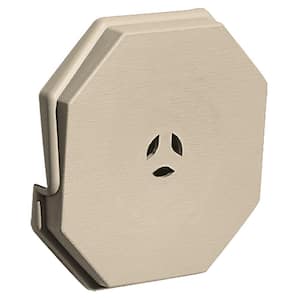 6.625 in. x 6.625 in. #011 Sandalwood Surface Mounting Block