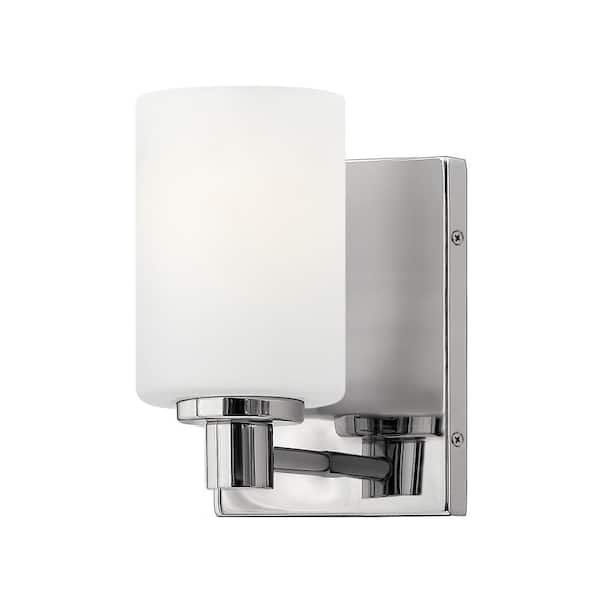 Karlie 4.5 in. 1 Light Chrome Vanity Light