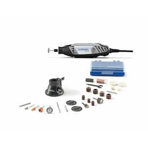 3000 Series 1.2 Amp Variable Speed Corded Rotary Tool Kit with Flex Shaft Rotary Tool Attachment