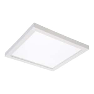 SMD 6 in. Square Surface Mount Downlight, 600 Lumens, 90CRI, Selectable CCT, White