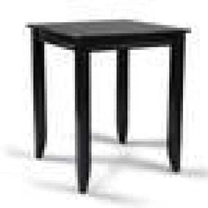 Linear Black High Dining Table