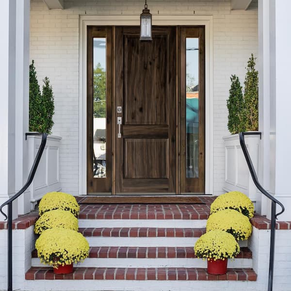 Krosswood Doors 64 in. x 96 in. Rustic Knotty Alder Square Top