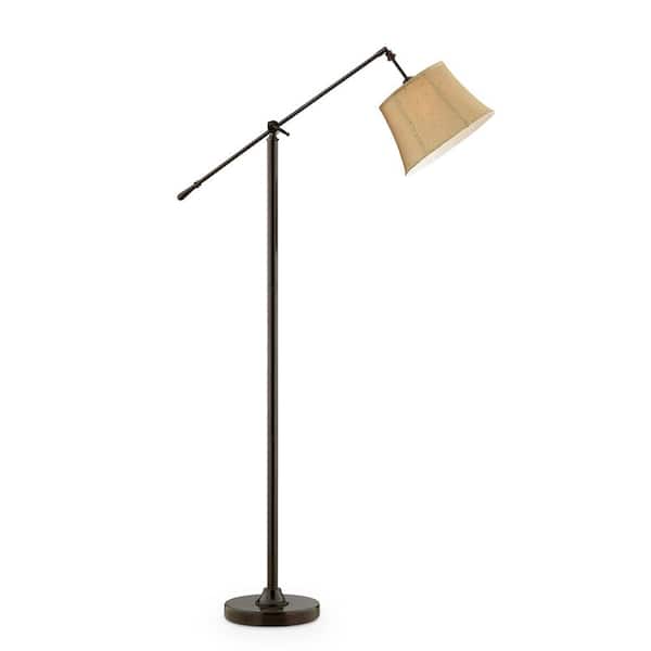 Unbranded 65 in. Taylor Ant Bronze Swing Floor Lamp