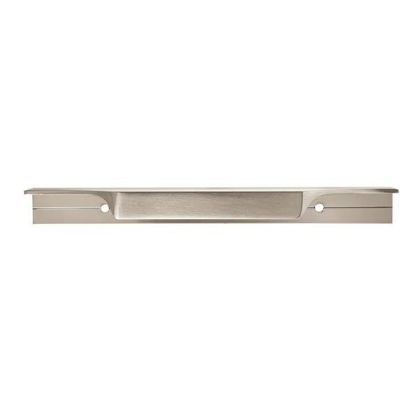 Amerock Extent 4-9/16 in. (116 mm) Black Chrome Cabinet Edge Pull