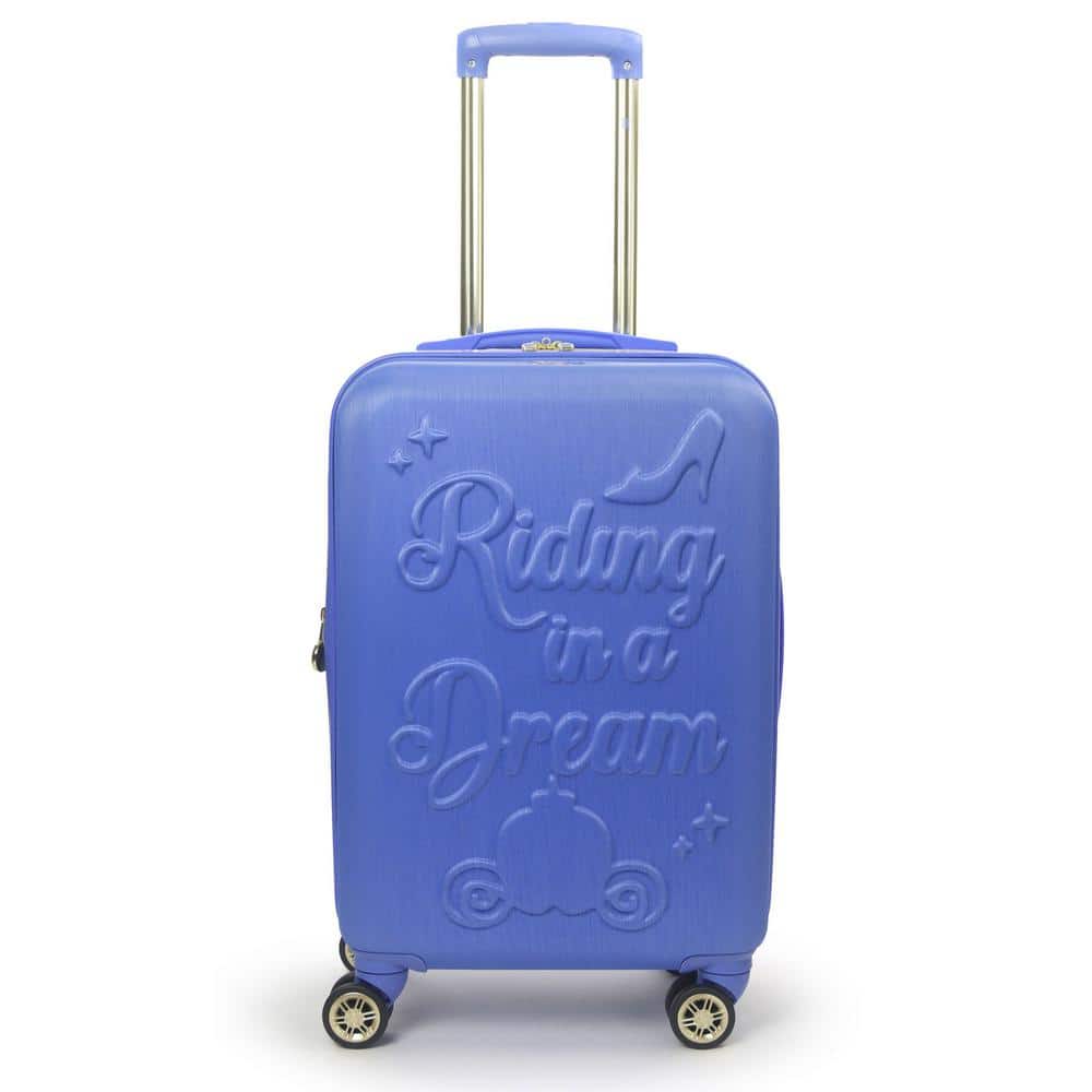 Ful Disney Princess Cinderella 21 In Lavender Hard Sided Carry On Luggage Fcfl0011 538 The