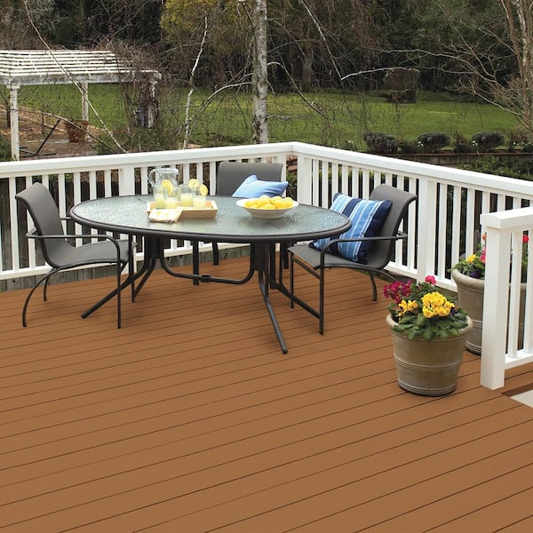 BEHR PREMIUM 1 gal. #SC-134 Curry Solid Color Waterproofing