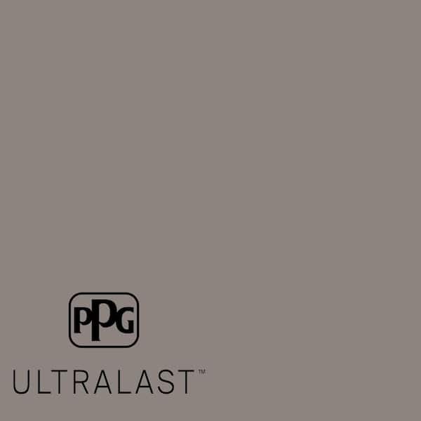 PPG UltraLast 1 gal. #PPG1005-5 Elephant Gray Matte Interior Paint and Primer