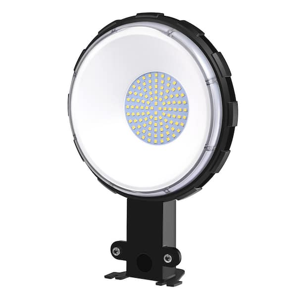 CIPACHO 100-Watt 120-Degree Black Light Sense Integrated LED Outdoor Thin Wall Light(1-Pack)