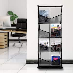 SKYSHALO File Wall Rack, 1-Piece 16 Pockets Mesh Wall File Holder, Wall ...