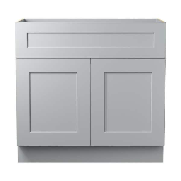 Plywell Ready to Assemble 42x34.5x24 in. Shaker Sink Base Cabinet