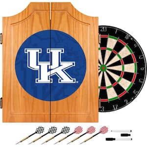 University of Kentucky Fade 20.5 in. Wood Dart Cabinet Set