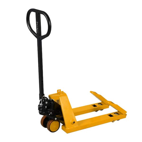 APOLLOLIFT 2,200 lbs. Mini Hand Pallet Jack 31. 5 x 15 in. Fork Foldable Manual Pallet Truck 5.9 in. Max Lifting Height