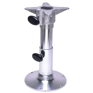 2-7/8 Diameter Adjustable Height Smooth Stanchion Seat Base, Polished