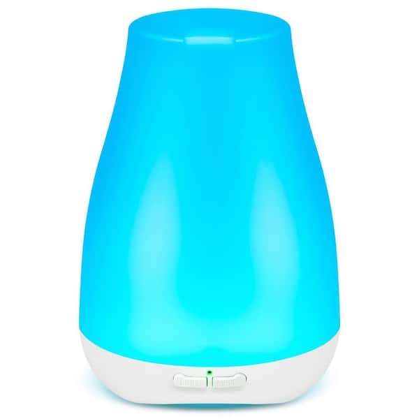 100ml Colorful Essential Oil Diffuser with Adjustable Mist Mode, Auto Off Aroma for Bedroom/Office/Trip