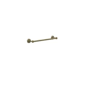 Waverly Place Collection 18 in. Back to Back Shower Door Towel Bar in Antique Brass