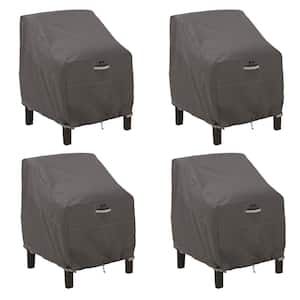 Ravenna Dark Taupe Patio Lounge Chair Cover (4-Pack)