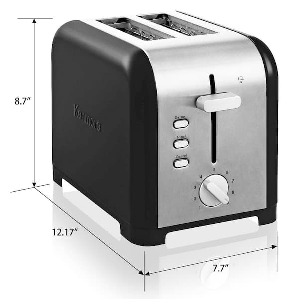 ContinentalElectric Continental Electric Professional Series 2 Slice Wide  Slot Toaster Stainless & Reviews
