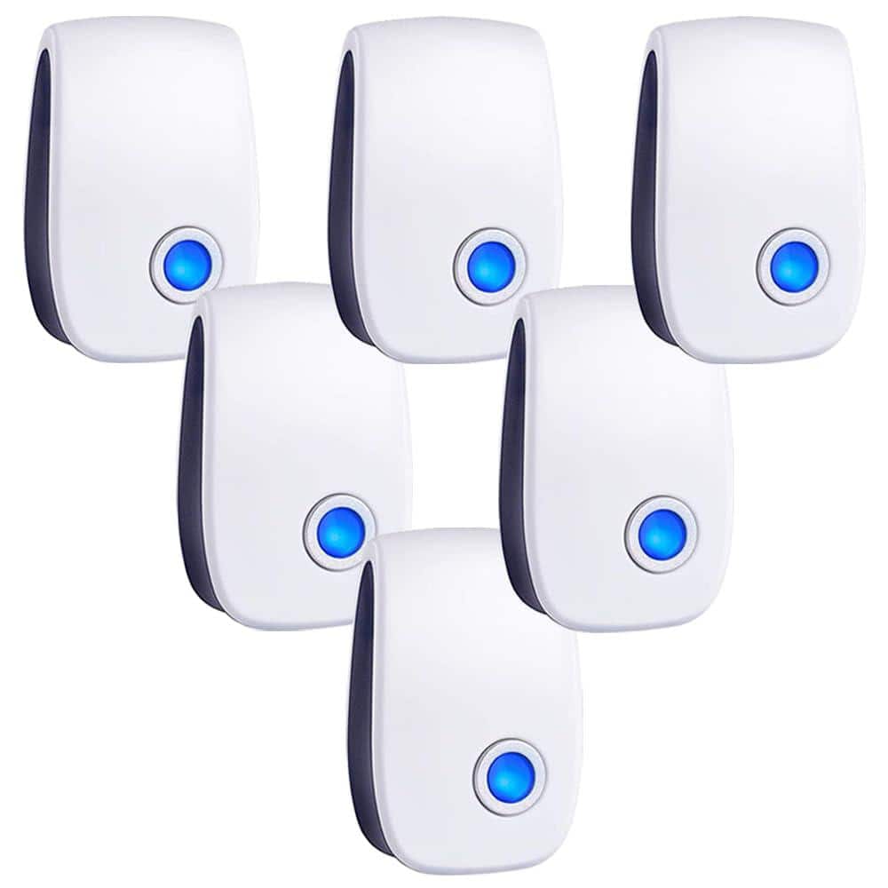 Ultrasonic Pest Control Electronic Insect Repellent for Rats, Bugs, Rodents, Cockroaches, Spiders, Mosquitoes (6-Pack) price history on PriceWatchPro