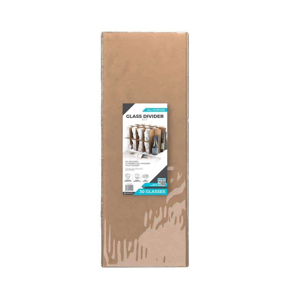 Corrugated Boxes with 100 cells Dividers (Fits 100 - 1 oz. Bottles) - set  of 40