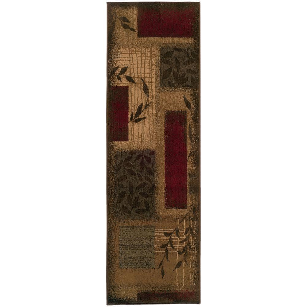 Home Decorators Collection Veneer Beige 3 ft. x 8 ft. Runner Rug