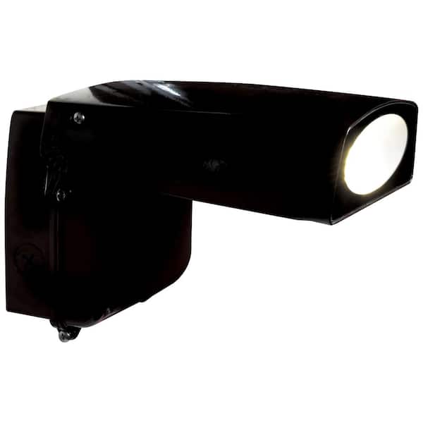 Access Lighting Adapt Medium 1-Light Black LED Outdoor Wall Mount Sconce