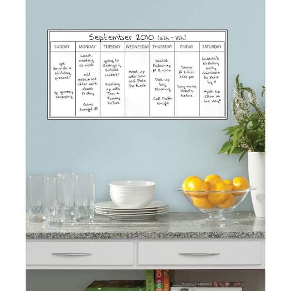 WallPOPs Weekly Planner Wall Applique