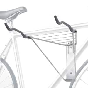 Pablo Silver 2-Bike Wall Mounted Garage Bike Rack