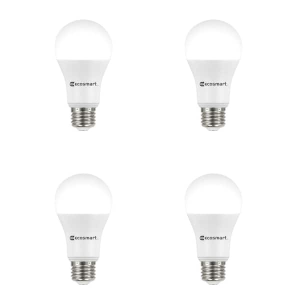 Unbranded 100-Watt Equivalent A19 Non-Dimmable CEC LED Light Bulb Daylight (4-Pack)