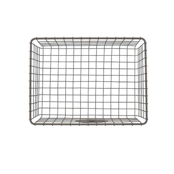 Stainless Steel Perforated Basket, 9 x 5 x 5
