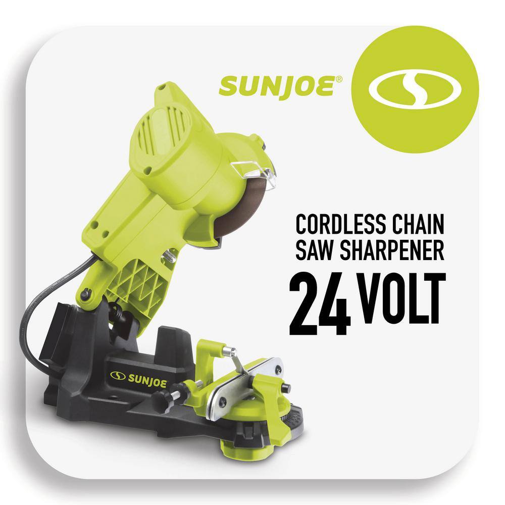 Sun Joe 24Volt Cordless Chain Saw Sharpener (Tool Only) 24VCSSHRPCT