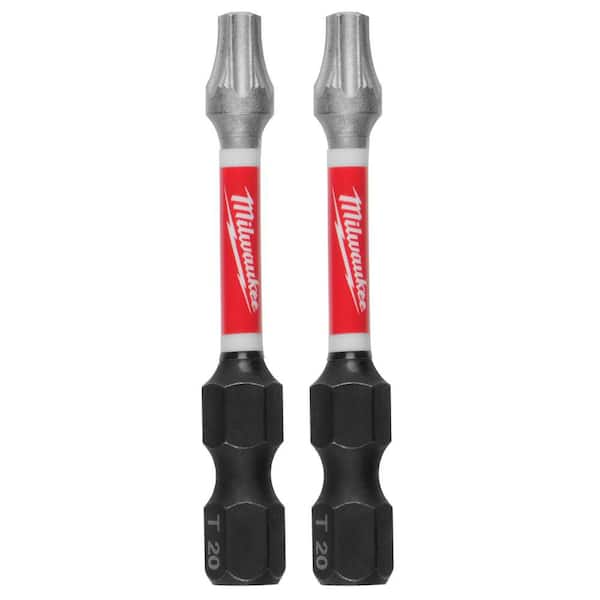 Milwaukee SHOCKWAVE Impact Duty 2 in. T20 Torx Alloy Steel Screw