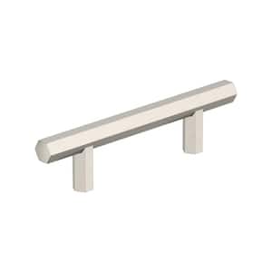 Caliber 3 in. (76 mm) Center-to-Center Satin Nickel Cabinet Bar Pull (1-Pack)