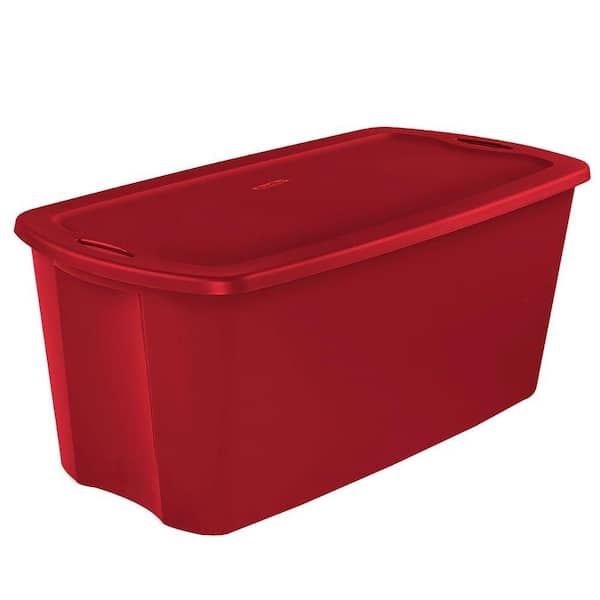 Sterilite 50 Storage Bin 18496604 The Home Depot