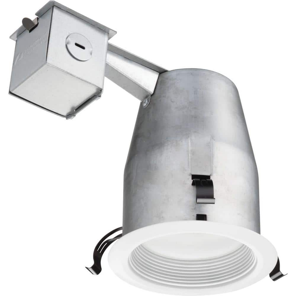 Lithonia Lighting 4 in. Matte White Recessed LED Baffle Kit-LK4BPMW LED