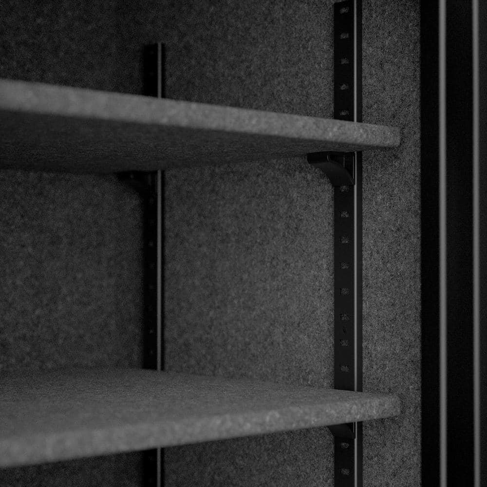 Sanctuary 0.5 Cu. ft. Matte Black Fireproof Digital Safe