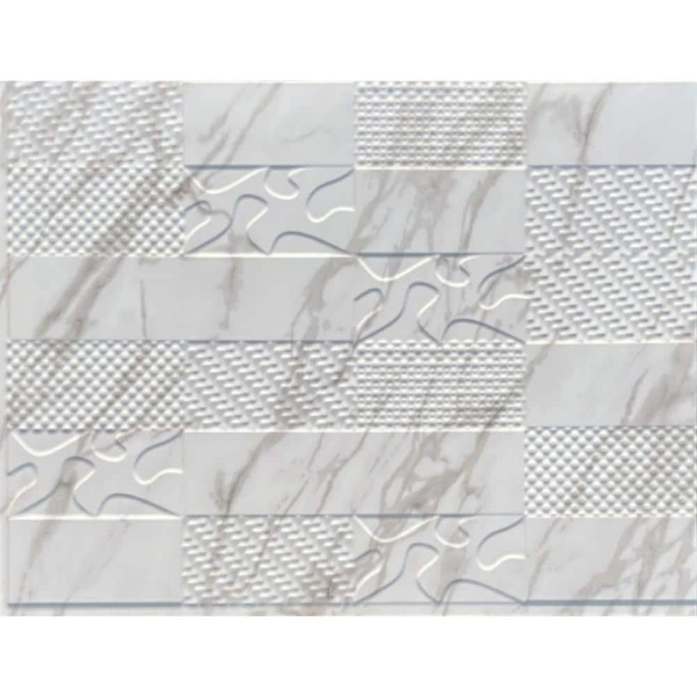 Versa Tile Marble PVC Glue-Up Tub and Shower Wall Panels