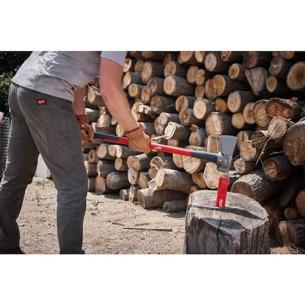 Milwaukee 8 lb. Splitting Maul with 36 in. Fiberglass Handle 48-22