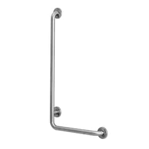 32 in. x 16 in. Left L-Shape Grab Bar