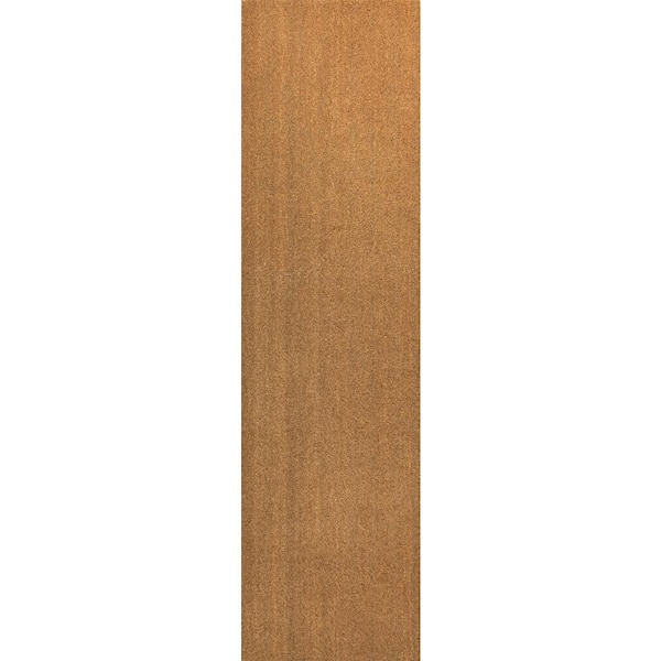 Peater Classic Casual Commercial Indoor Natural Coir Light Brown 2 ft. x 8 ft. Doormat