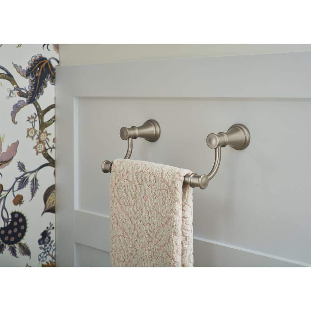 Belfield Brushed Nickel 9" Wall Mounted Towel Bar