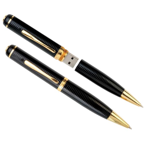 Q-SEE 8GB Ball-Point-Pen Video Hidden Camera in Black (2-Pack)