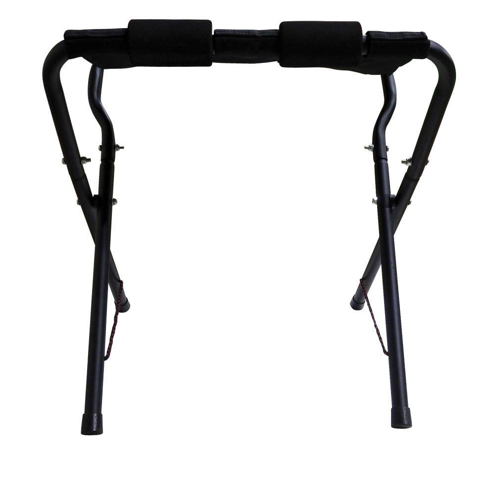 Black Folding Portable Kayak Stand with Foam Padding