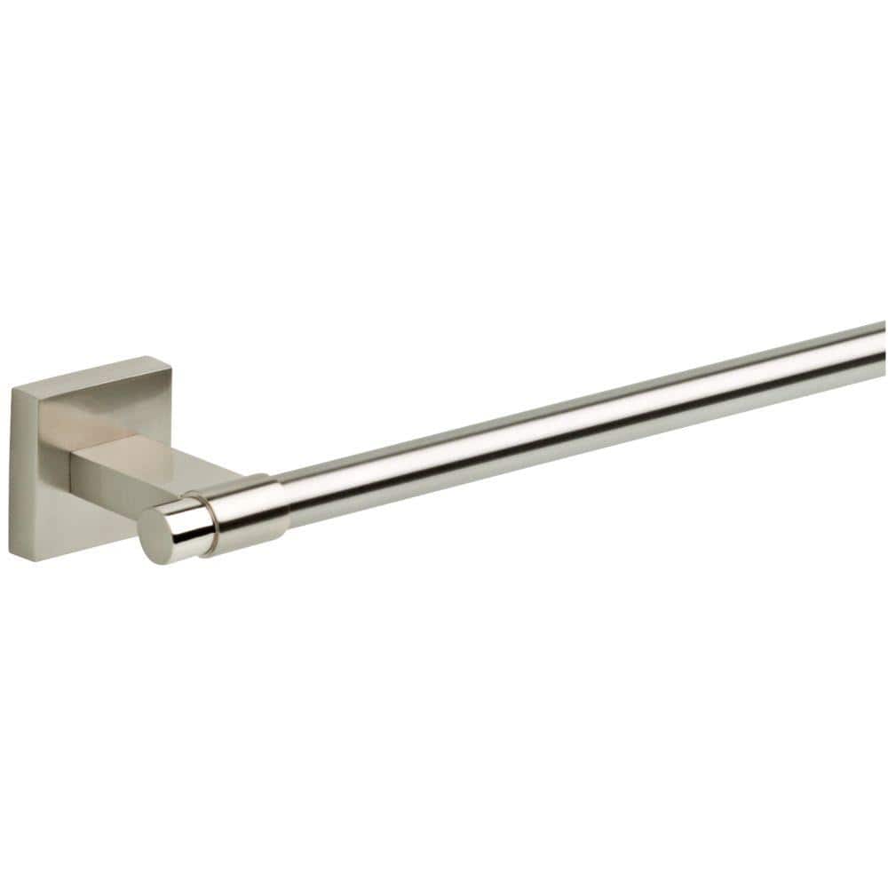 Maxted 24" Brushed Nickel Wall Mounted Towel Bar